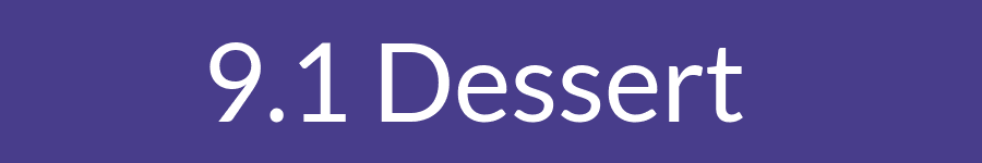 9.1+Dessert